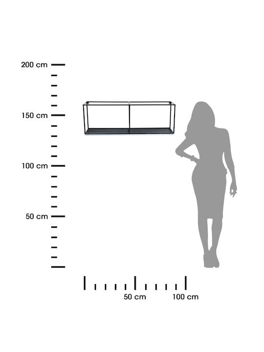 Wandregal Loft 90x10x2cm