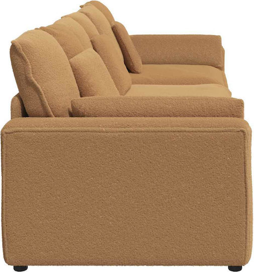 Three-Seater Couch Beige 324x105x64cm