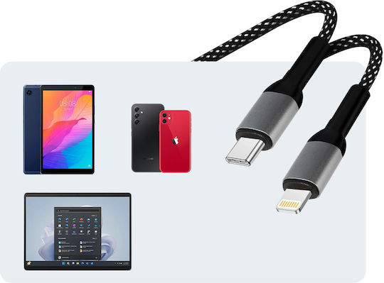 Linq Usb-c + Iphone Lightning To 35mm Jack Adapter Black