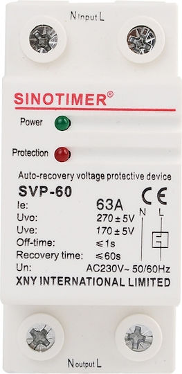 Sinotimer Διακόπτης Ράγας 230V 63A