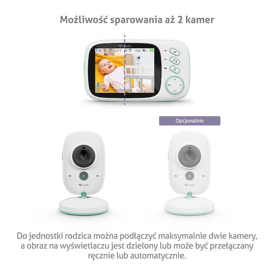 TrueLife Baby Monitor with Two-Way Audio & Lullabies