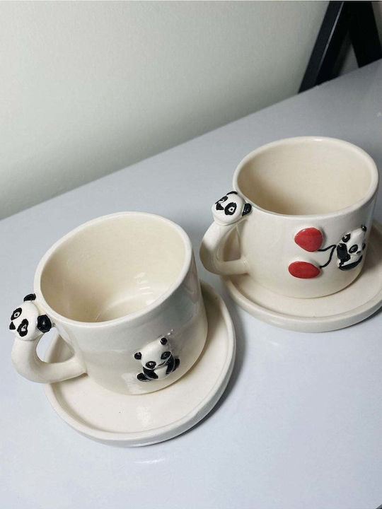 SteweHome Coffee Ceramic Gold Cup