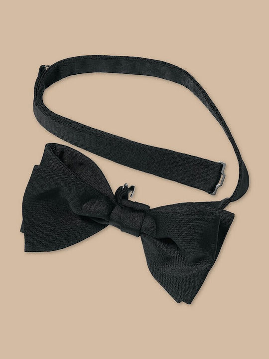 Charles Tyrwhitt Men's Black Silk Bow Tie Charles Tyrwhitt Black
