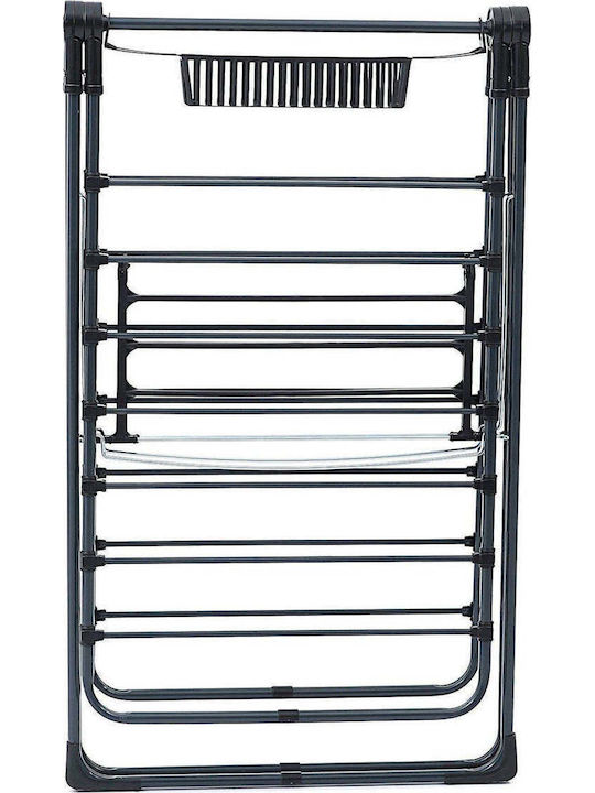 SteweHome Folding Floor Clothes Drying Rack from Metal