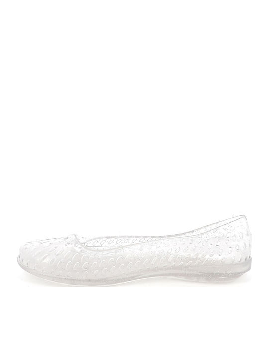 Γυναικεία Παπούτσια Θαλλάσης Adams Καουτσούκ Gel Silver Glitter