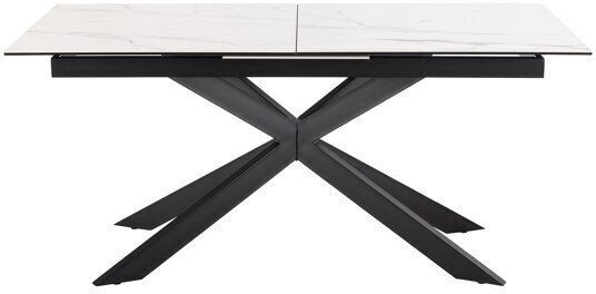 Norsica 685 Dining Room Table Extendable White Norsica 685 Dining Room Table Extendable White