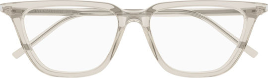 Saint Laurent Sl M158-012 54 Brillengestelle mit Rezept