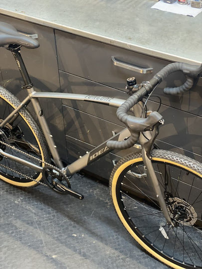 Ideal Funcore 28" Bicicletă Gravel Argintie cu Viteze