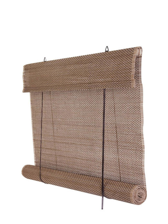 Bamboo Shading Blind In Beige Colour W120xH160cm