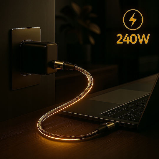 Co2 Cablu Usb-c Încărcare Rapidă Samsung Apple Usb Tip C Pd 5a 240w 2m
