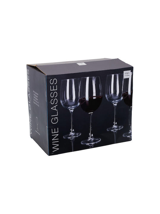 Set Glasses for White Wine made of Glass Goblets 465ml 6 Pieces