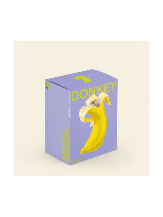 Donkey Διακοσμητικό Βάζο Γυάλινο Banana Romance Κίτρινο