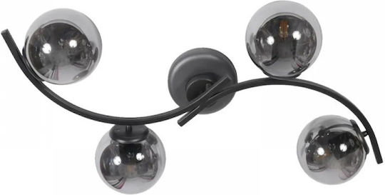 NG Santas Mount Ceiling Light 85cm Black