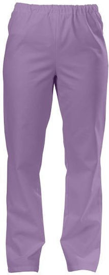 Anta Uniforms Unisex Medical Pants Light Blue Cotton and Polyester