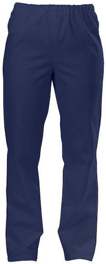 Anta Uniforms Unisex Medical Pants Light Blue Cotton and Polyester