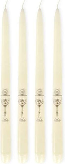 PartyDeco Decorative Candle Taper 4 Pieces