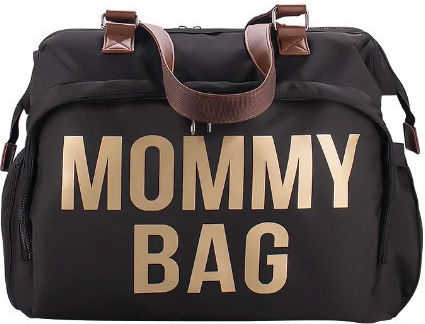 Backpack Diaper Bag Black 40x38x18cm