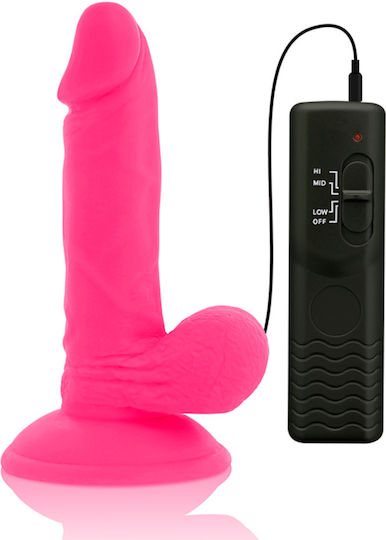 Dildo Realistic Cu Ventuză Roz