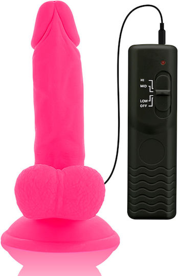Dildo Realistic Cu Ventuză Roz