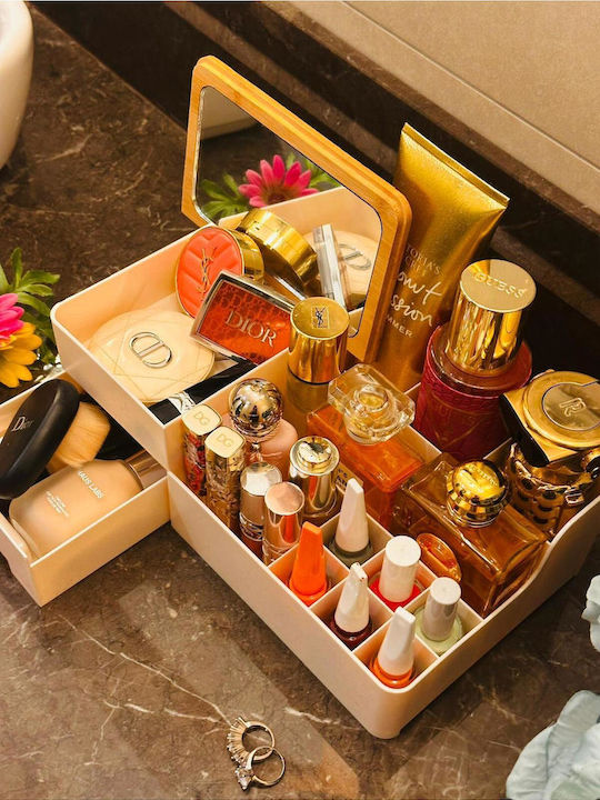 SteweHome Cosmetics Organizer with Drawers and Dividers 29x17.5x10cm