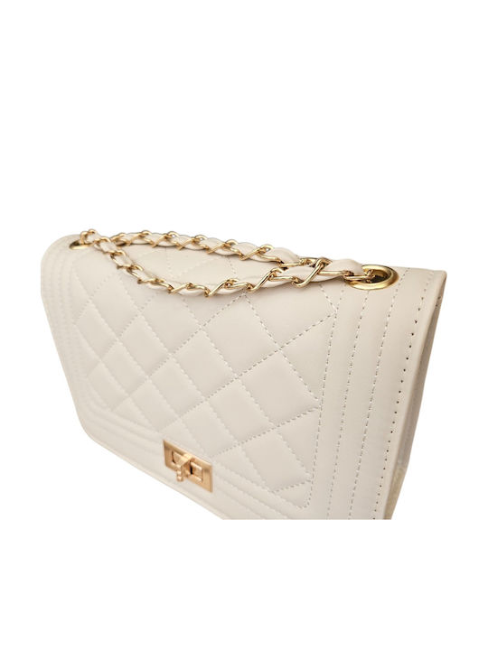 Women's Shoulder Bag Beige