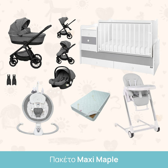 Beboulino Maxi Maple Baby-Möbel-Set
