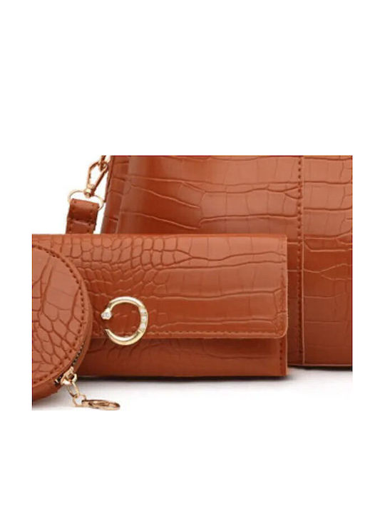 Σετ Γυναικεία Satchel Τσάντα Ταμπά