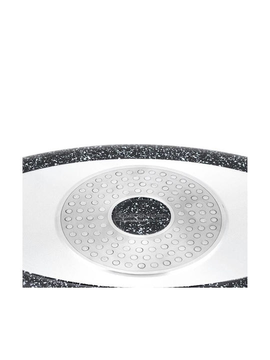 Edenberg Round Dutch Oven Made of Aluminum 38x38cm 8lt 2 Pieces