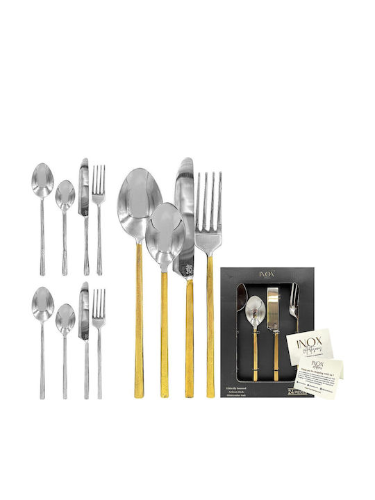Victoria Cutlery Set Stainless Silver 24pcs