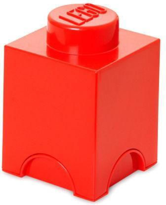 LEGO din Plastic 1-Stud Roșu 12x12x18cm 1buc
