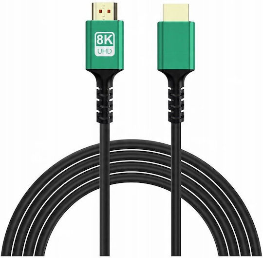 HDMI кабел HDMI мъжки - HDMI мъжки 3 м черен