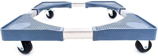 22390-900-00-05 Adjustable Base For Washer/Kitchen/Fridge made of Metal with Wheels 65x65εκ. 1pcs