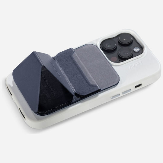 MOFT MagSafe Card Case Movas Snap-On in Navy Blue Colour