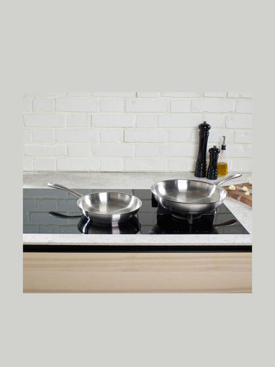 Fissler Σετ Τηγάνια από Ανοξείδωτο Ατσάλι 2τμχ