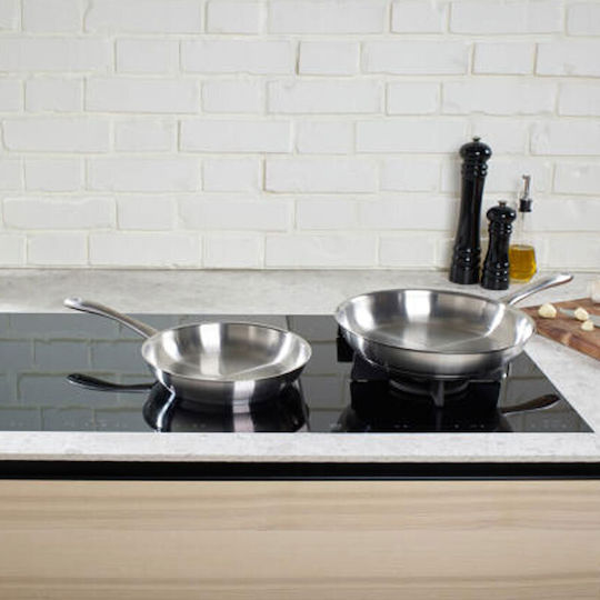 Fissler Σετ Τηγάνια από Ανοξείδωτο Ατσάλι 2τμχ