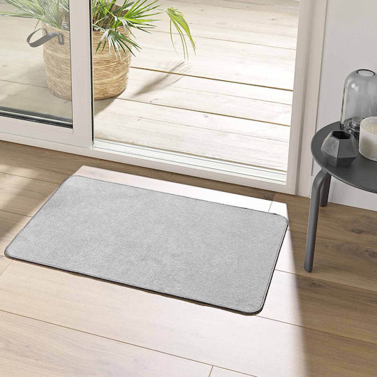 Douceur d'Intérieur Ορθογώνιο Χαλάκι Κουζίνας 45x75cm Γκρι Douceur d'Intérieur Ορθογώνιο Χαλάκι Κουζίνας 45x75cm Γκρι