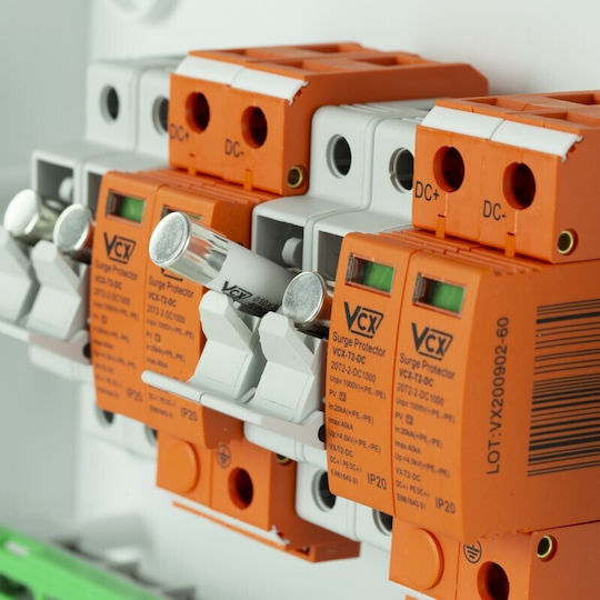Electric Panel Photovoltaic System 8 Fuses