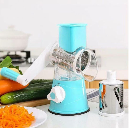 Grater with Mechanism Cheese Blue
