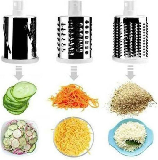 Grater with Mechanism Cheese Blue