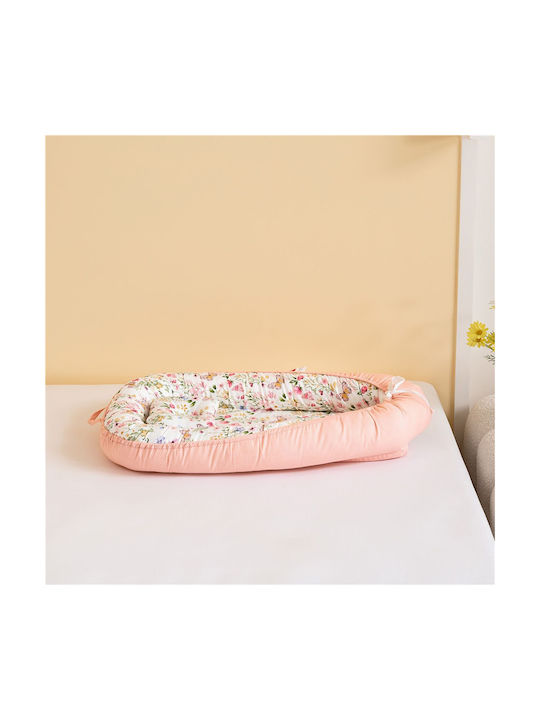 Beauty Home Βρεφικό Μαξιλάρι Φωλιά Σομόν 53x88εκ. Beauty Home Βρεφικό Μαξιλάρι Φωλιά Σομόν 53x88εκ.
