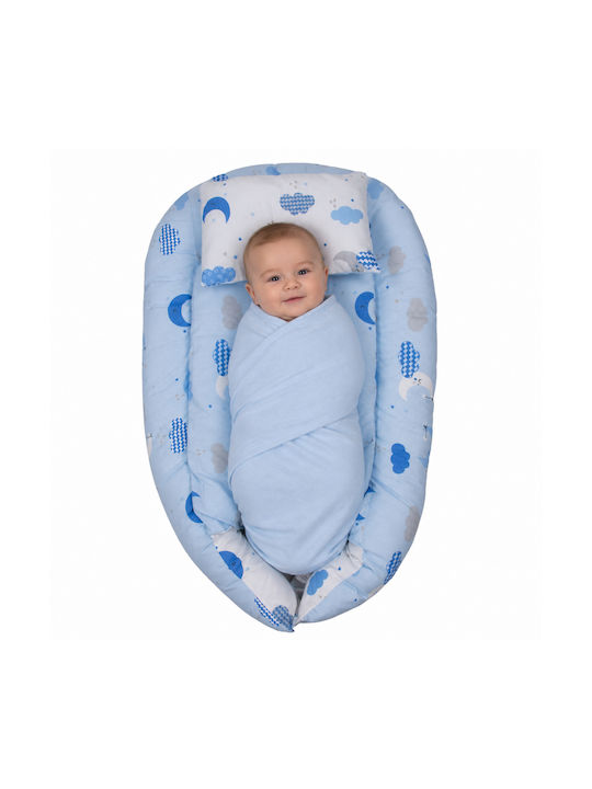Kamtex Baby Pernă pentru bebeluși în formă de cuib Ciel 40x64buc