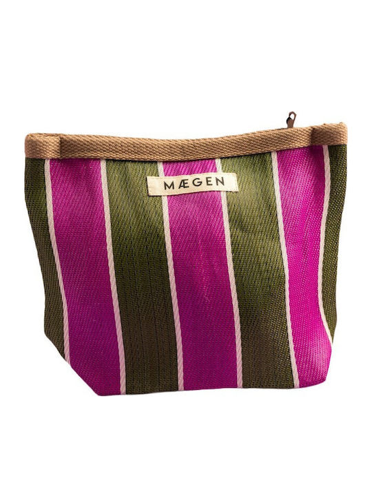 Τσαντάκι Everywhere Pouch Brown Olive Pink Maegen