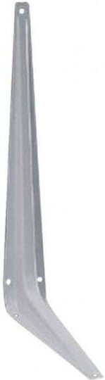 Element Aluminum Corner Shelf Silver 200x250mm 580102.0015