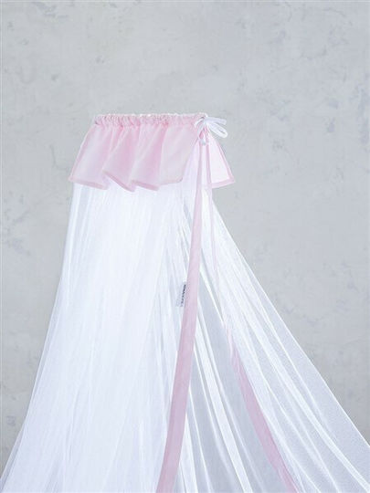 Mosquito Net Nima Crib Nappy Pink 600x200cm Nima 5206400295465