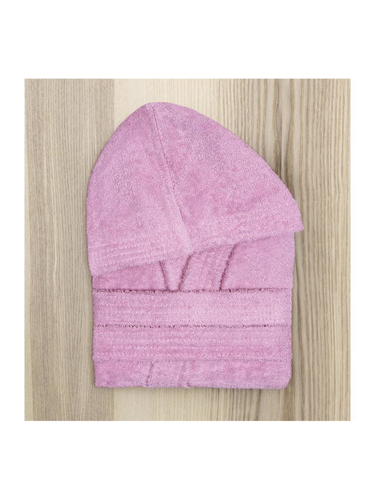 Nima Kids Bathrobe Wizard Super Pink Hooded