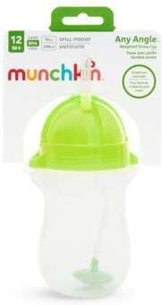Munchkin Παιδικό Ποτηράκι από Πλαστικό Πράσινο 296ml για 12m+