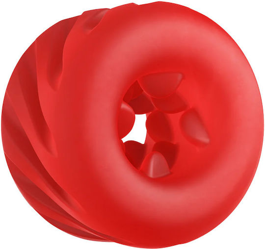 Toyjoy 4-in-1 Twister Cock Ring Red