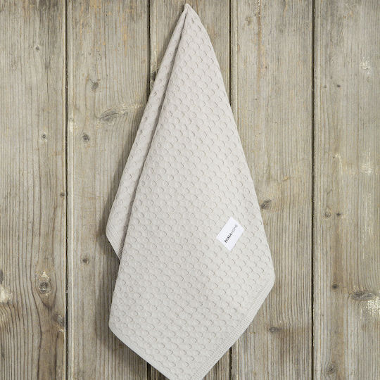Nima Arida Πετσέτα Κουζίνας από 100% Βαμβάκι Oat Beige 50x70cm