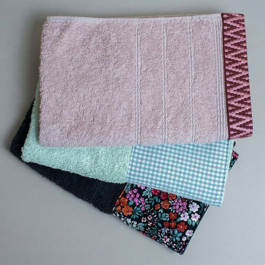 White Fabric Towel from 100% Cotton 30x50cm