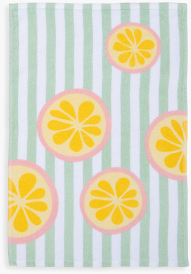 Nef-Nef Homeware Tea Towel Made of 100% Cotton in Yellow Colour 40x60cm